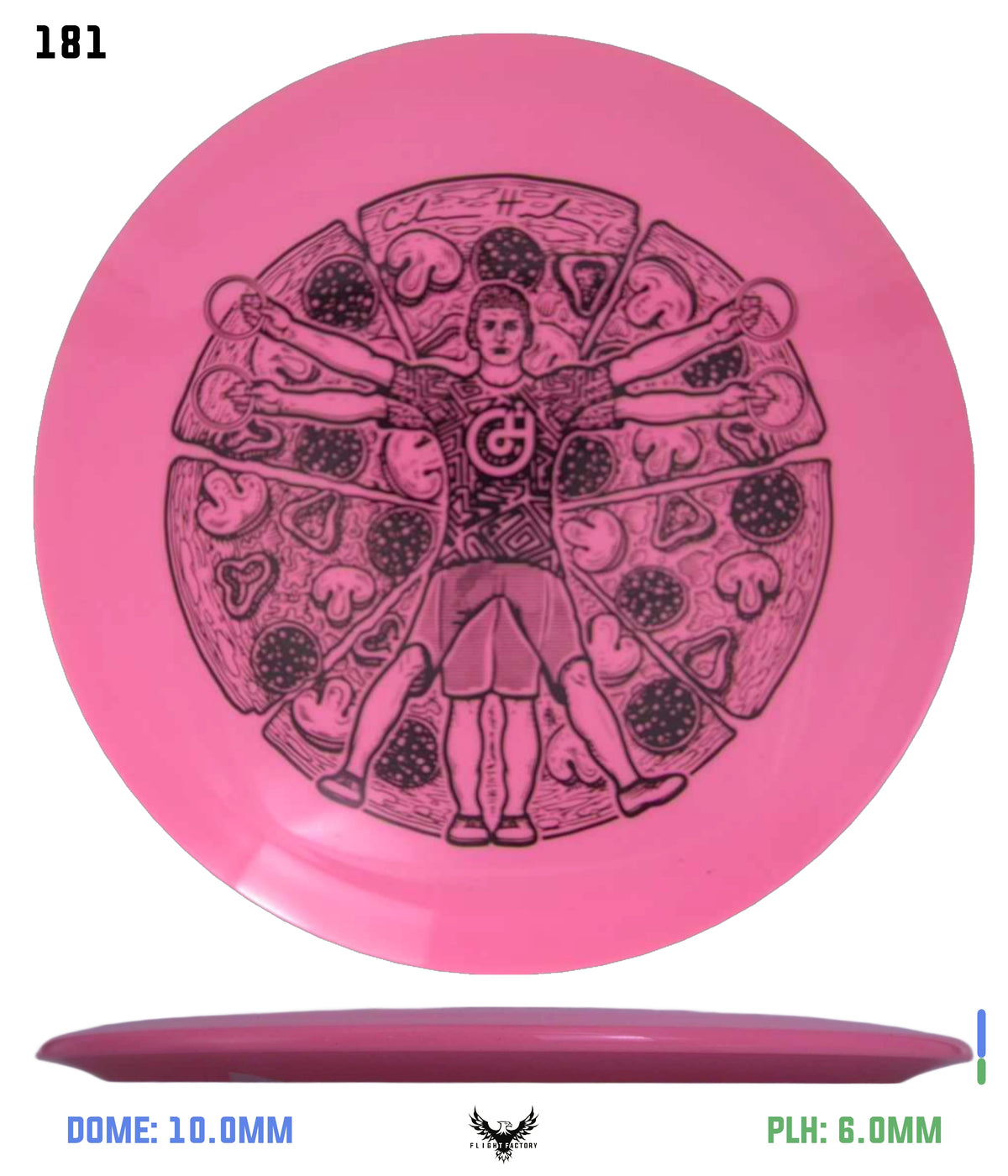 Millennium Sirius Lunar (Glow) Flat Top Draco - Vitruvian Vinny