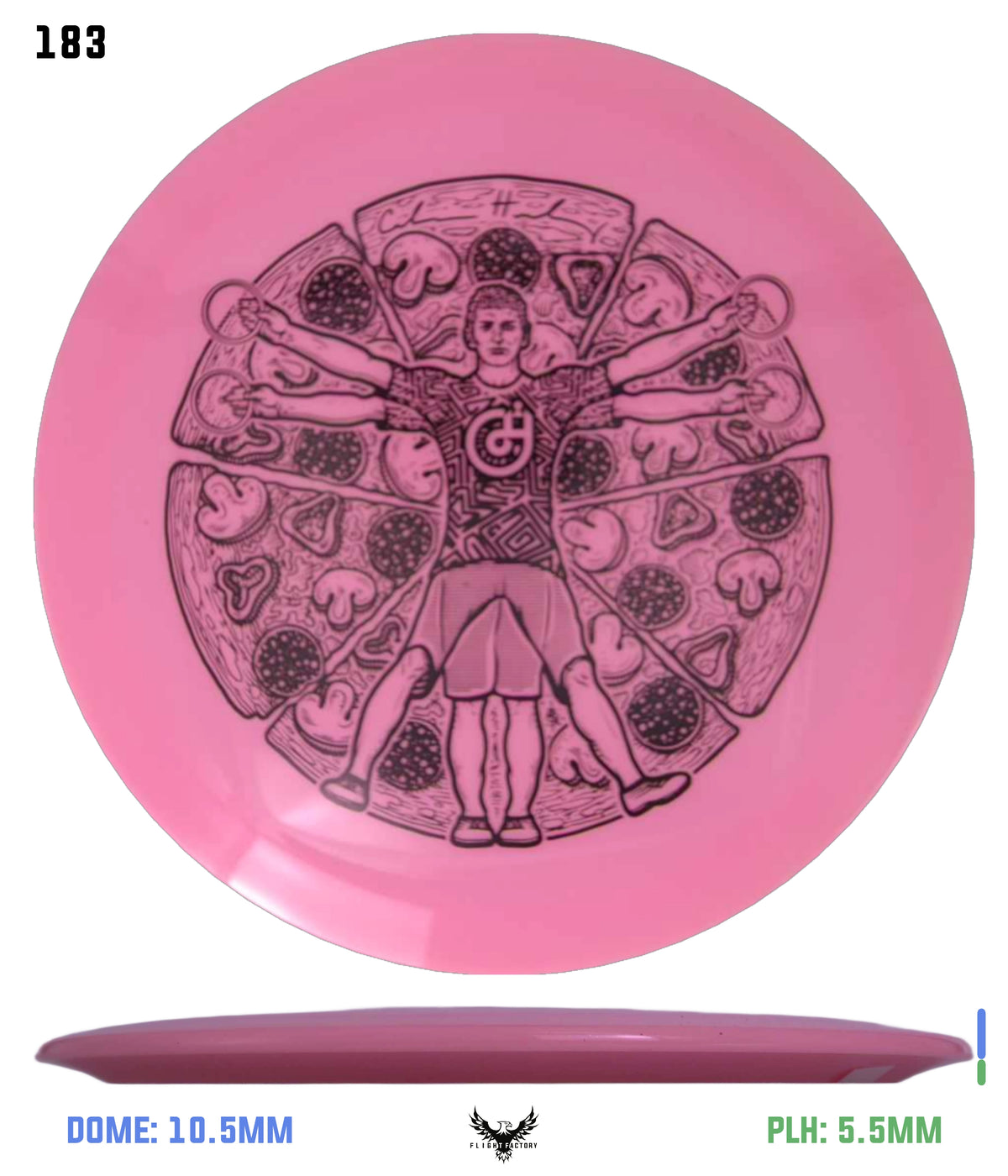 Millennium Sirius Lunar (Glow) Flat Top Draco - Vitruvian Vinny