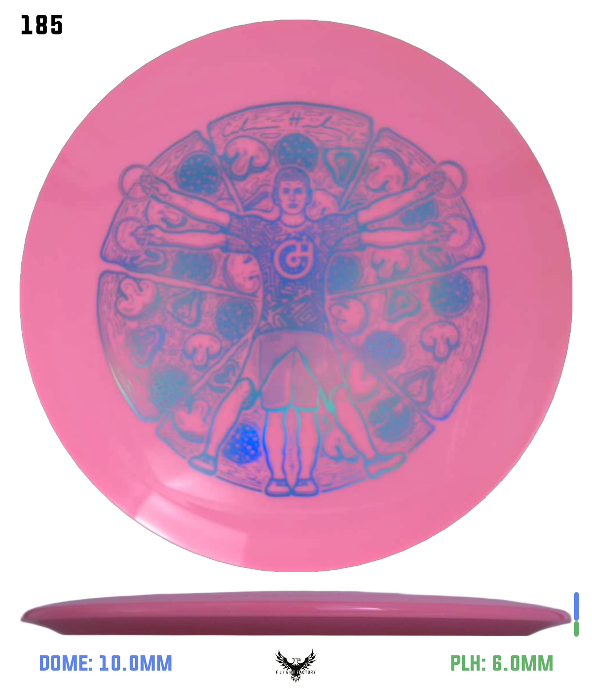 Millennium Sirius Lunar (Glow) Flat Top Draco - Vitruvian Vinny