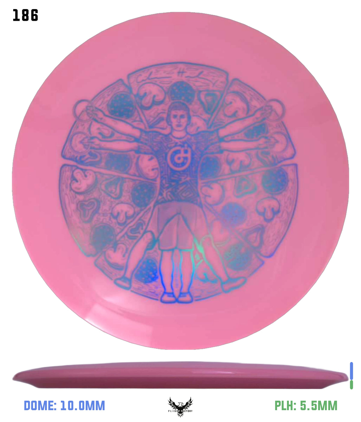 Millennium Sirius Lunar (Glow) Flat Top Draco - Vitruvian Vinny