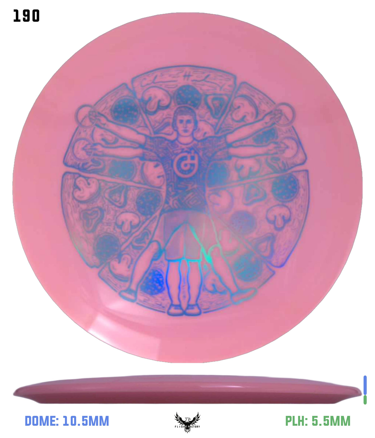 Millennium Sirius Lunar (Glow) Flat Top Draco - Vitruvian Vinny