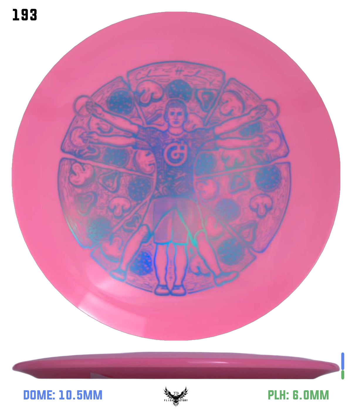 Millennium Sirius Lunar (Glow) Flat Top Draco - Vitruvian Vinny