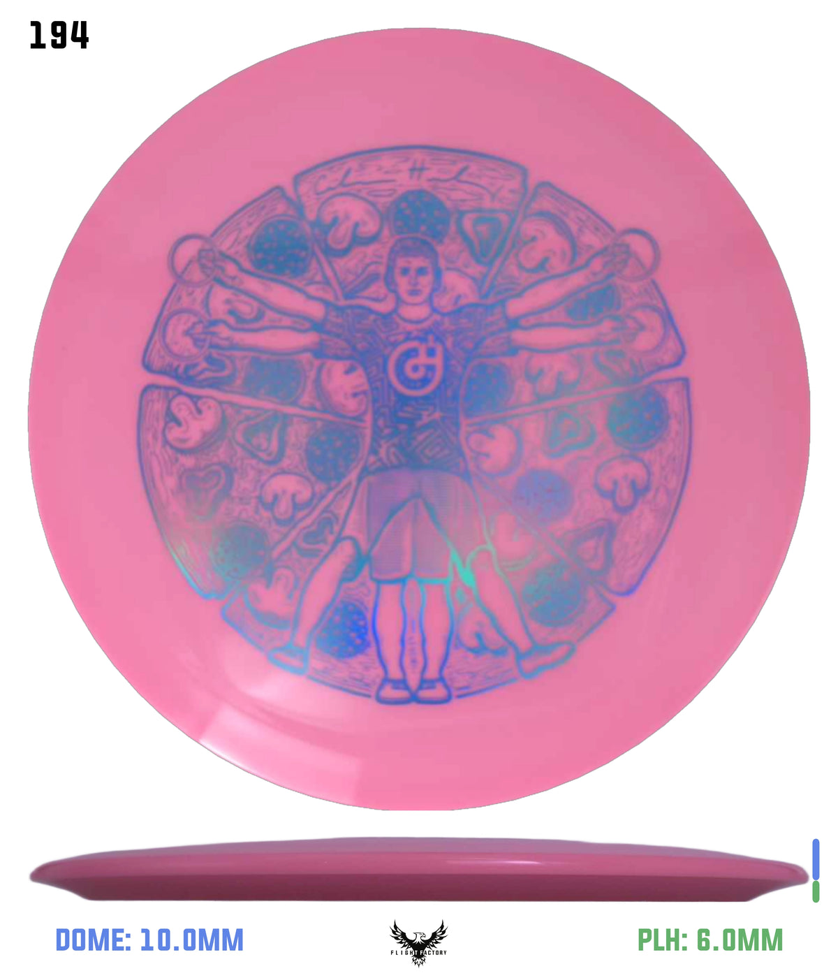 Millennium Sirius Lunar (Glow) Flat Top Draco - Vitruvian Vinny