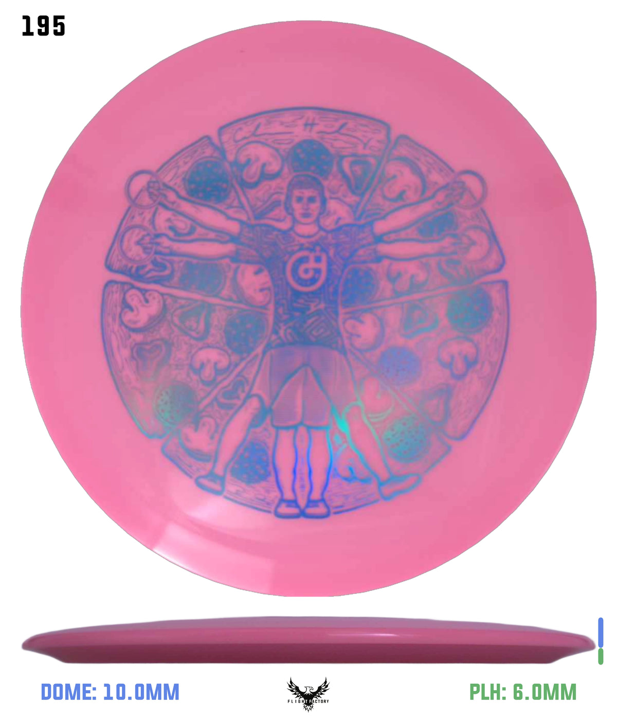 Millennium Sirius Lunar (Glow) Flat Top Draco - Vitruvian Vinny