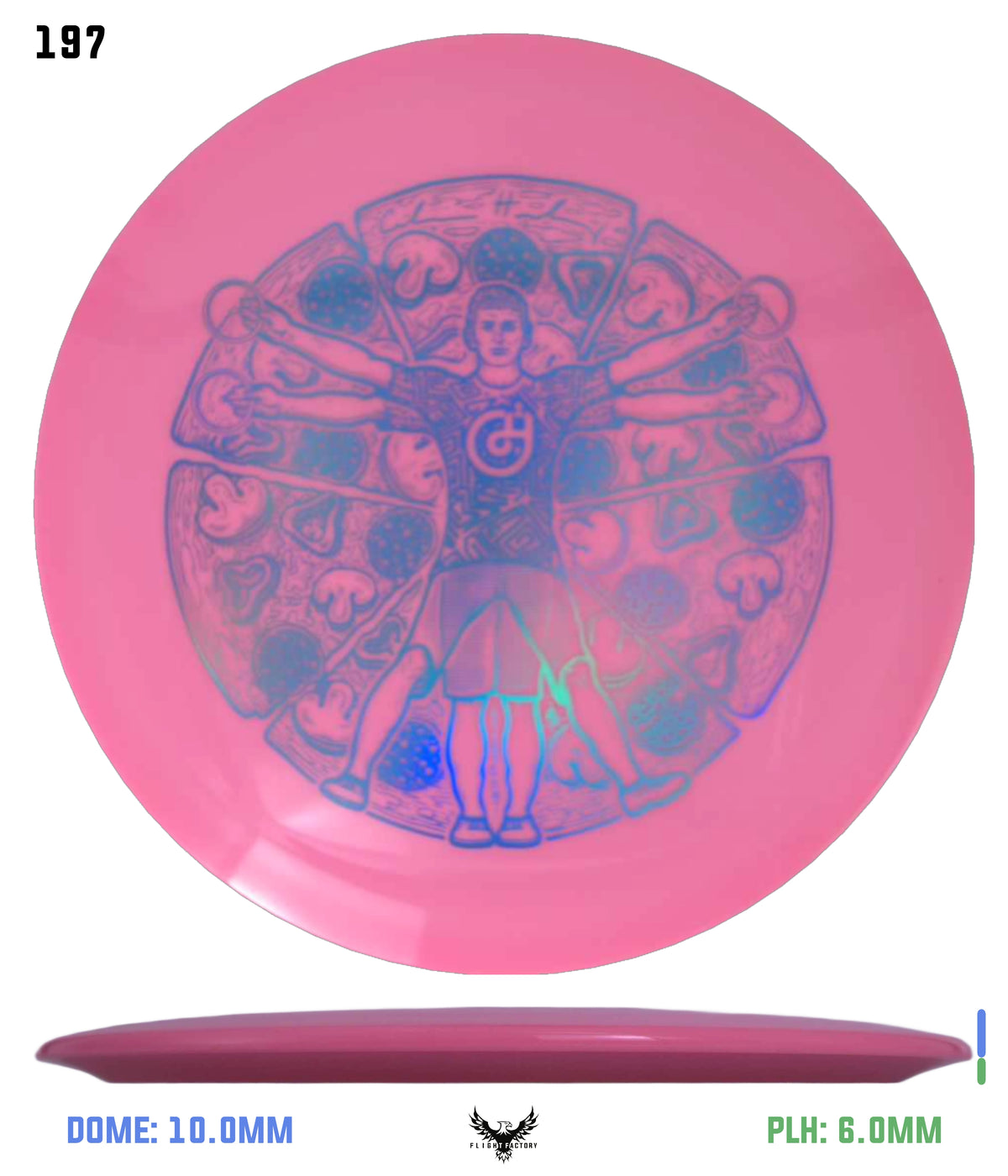 Millennium Sirius Lunar (Glow) Flat Top Draco - Vitruvian Vinny