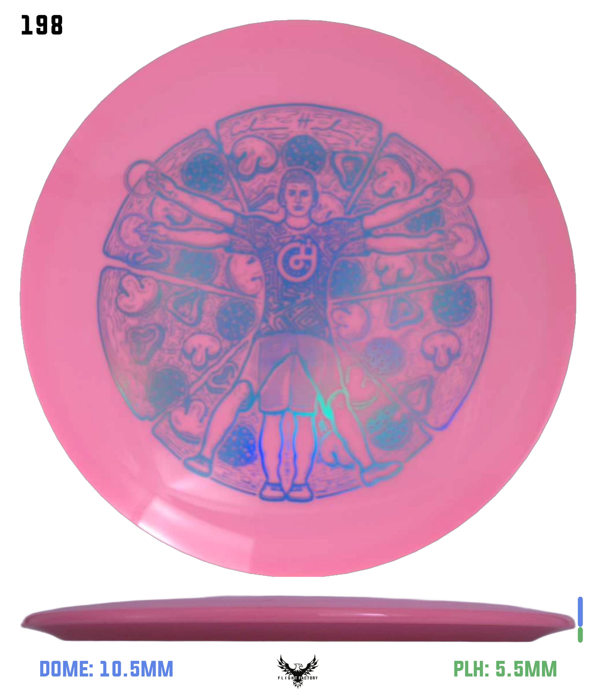 Millennium Sirius Lunar (Glow) Flat Top Draco - Vitruvian Vinny