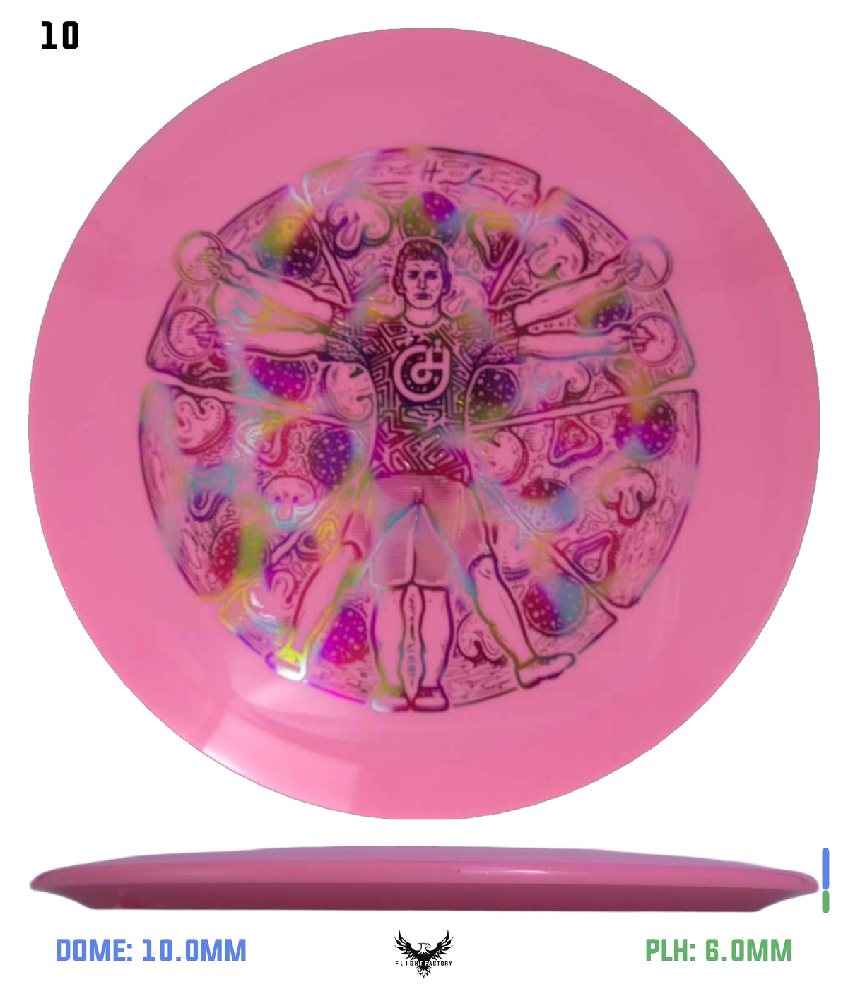 Millennium Sirius Lunar (Glow) Flat Top Draco - Vitruvian Vinny