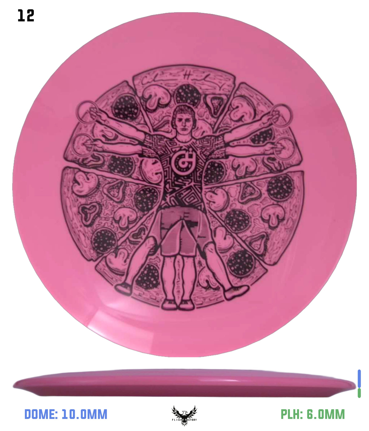 Millennium Sirius Lunar (Glow) Flat Top Draco - Vitruvian Vinny