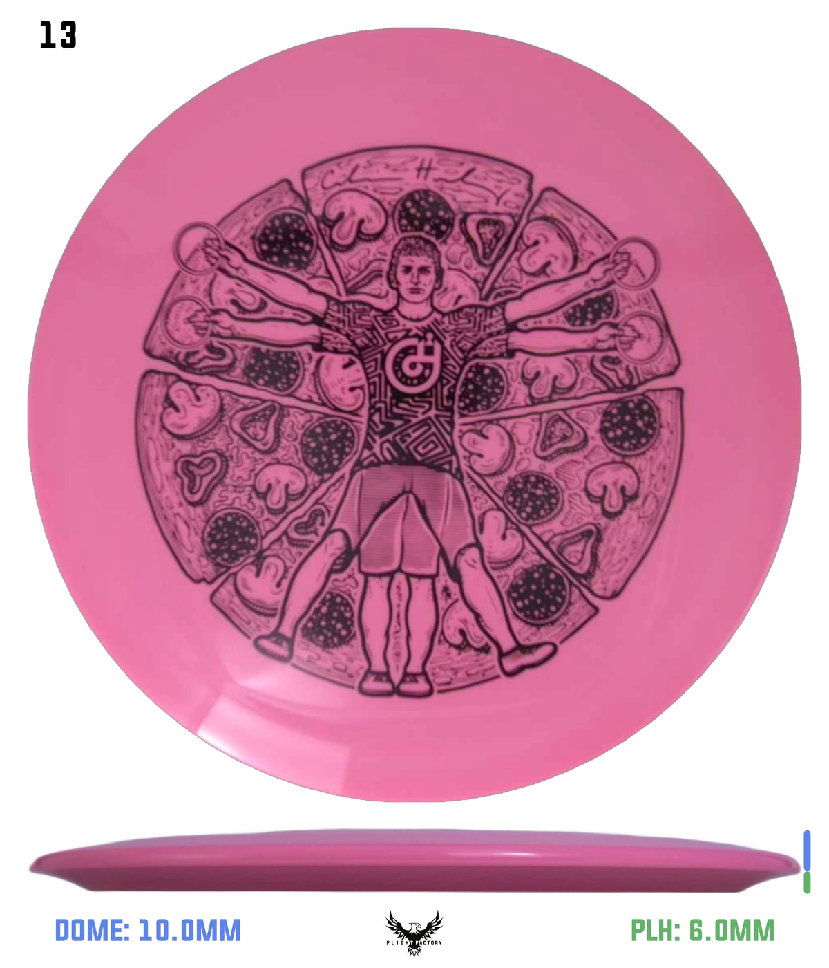 Millennium Sirius Lunar (Glow) Flat Top Draco - Vitruvian Vinny