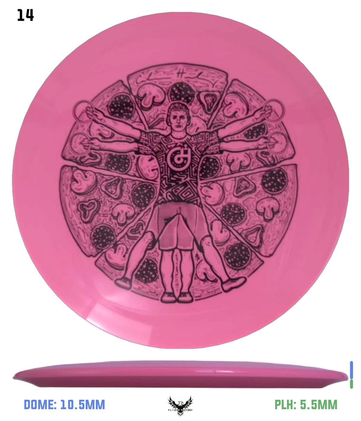 Millennium Sirius Lunar (Glow) Flat Top Draco - Vitruvian Vinny