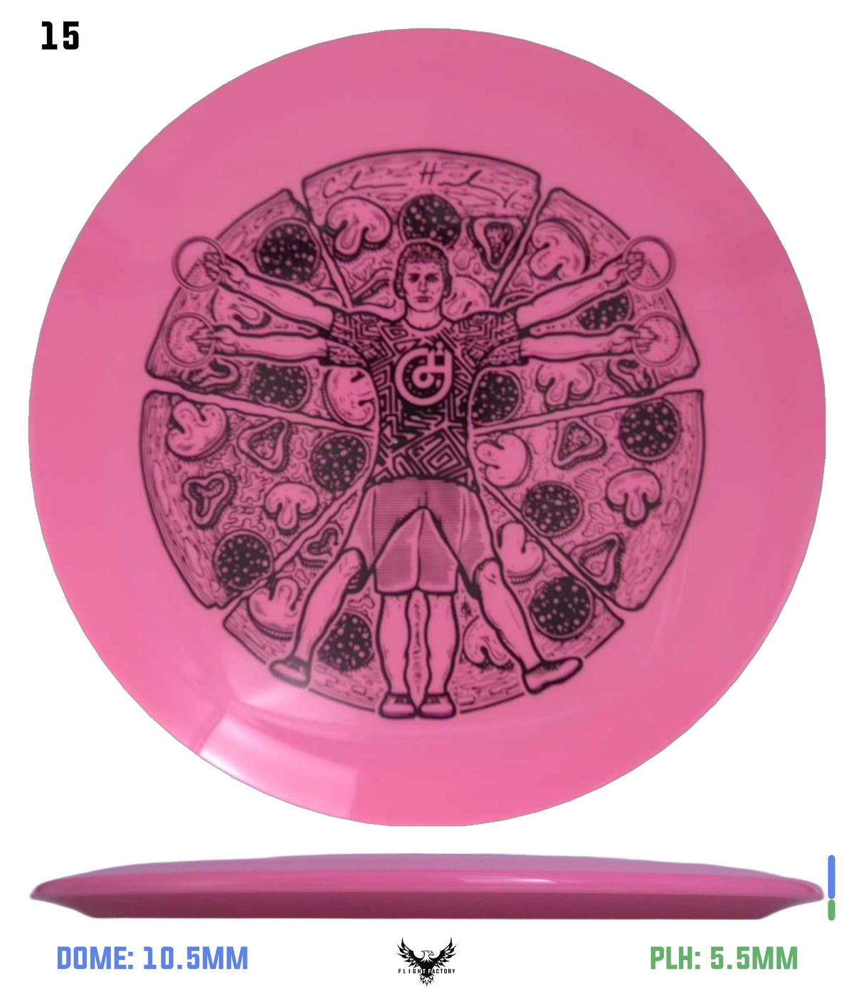 Millennium Sirius Lunar (Glow) Flat Top Draco - Vitruvian Vinny