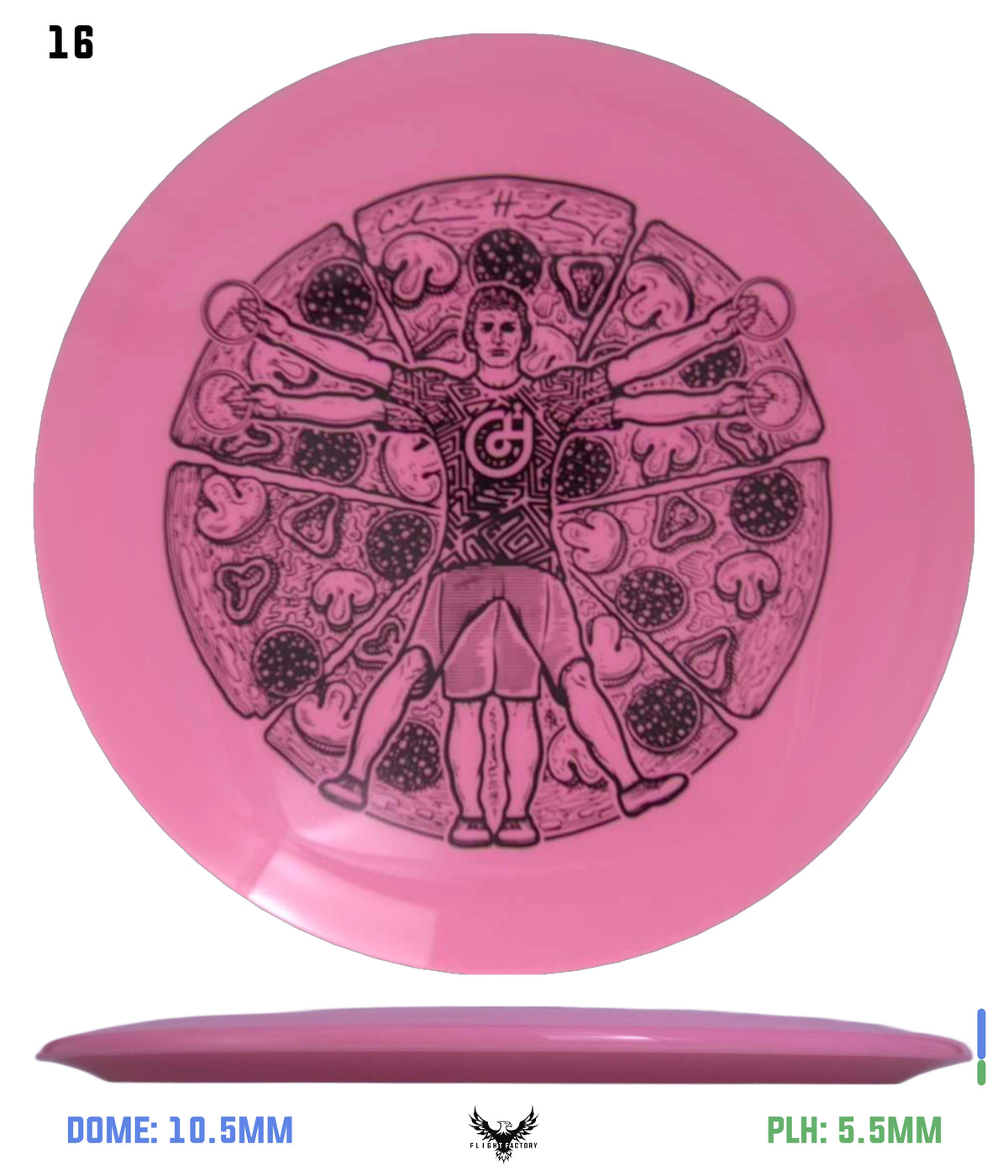 Millennium Sirius Lunar (Glow) Flat Top Draco - Vitruvian Vinny