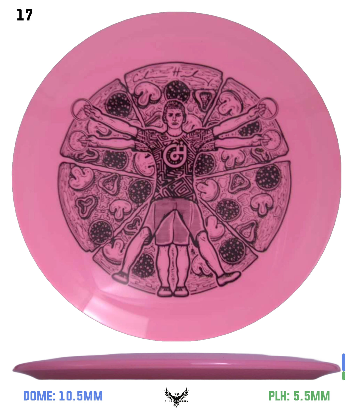 Millennium Sirius Lunar (Glow) Flat Top Draco - Vitruvian Vinny