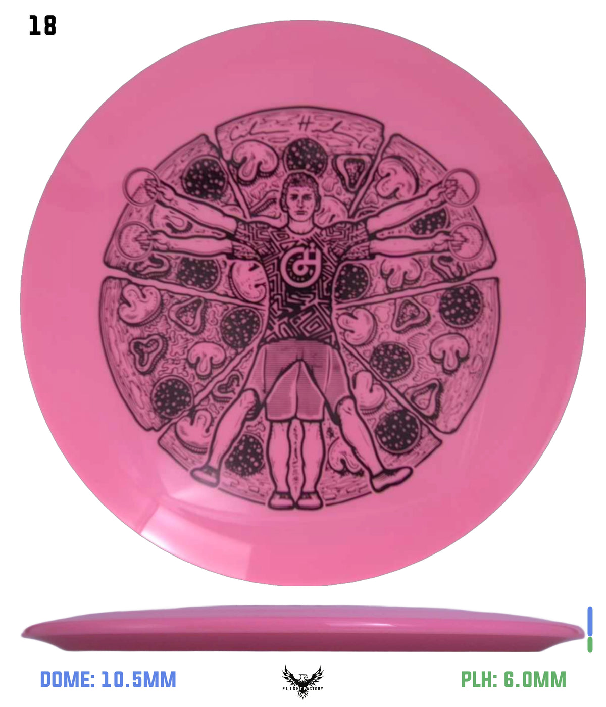 Millennium Sirius Lunar (Glow) Flat Top Draco - Vitruvian Vinny