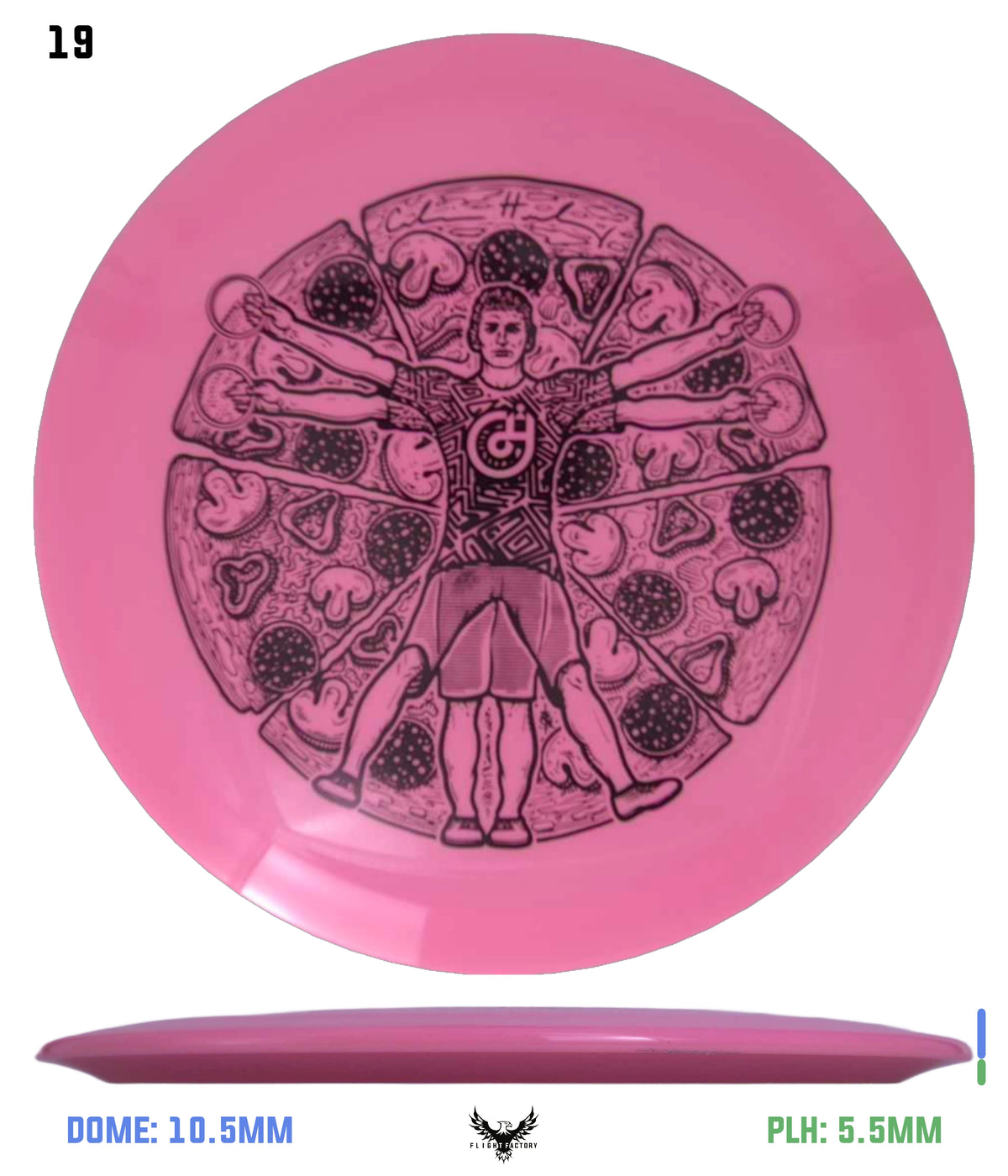 Millennium Sirius Lunar (Glow) Flat Top Draco - Vitruvian Vinny