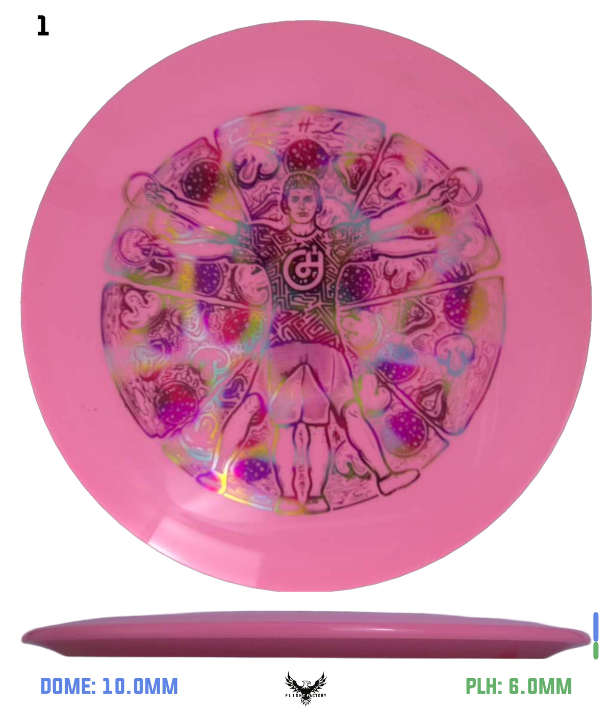 Millennium Sirius Lunar (Glow) Flat Top Draco - Vitruvian Vinny