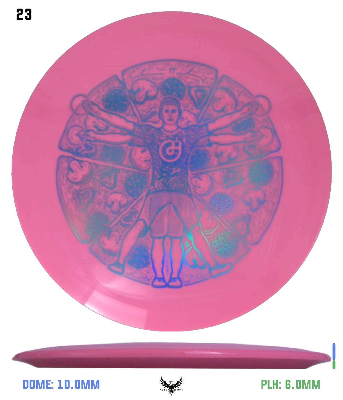 Millennium Sirius Lunar (Glow) Flat Top Draco - Vitruvian Vinny