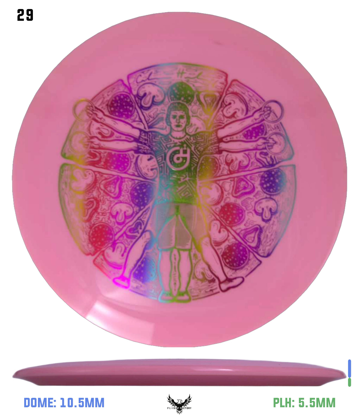 Millennium Sirius Lunar (Glow) Flat Top Draco - Vitruvian Vinny