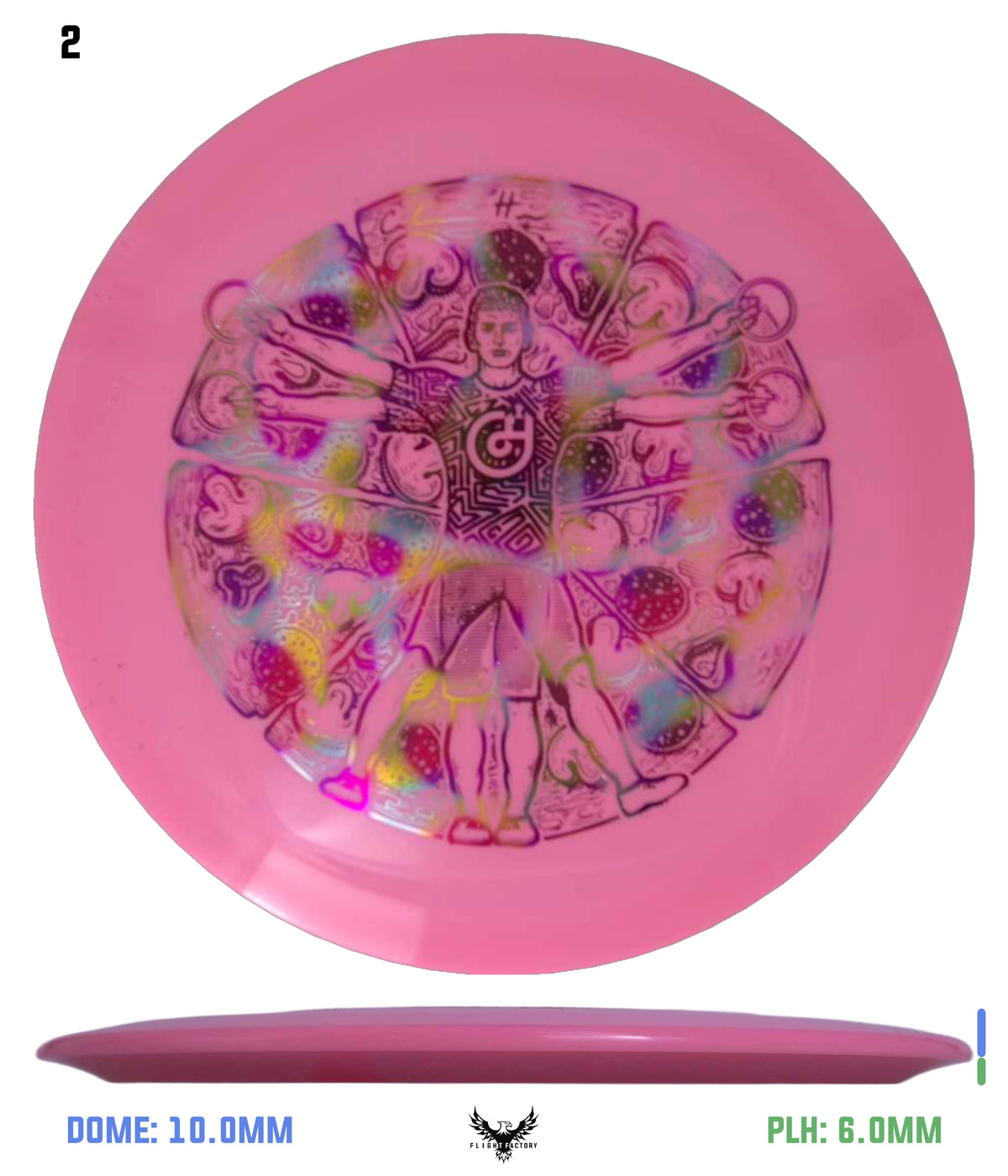 Millennium Sirius Lunar (Glow) Flat Top Draco - Vitruvian Vinny