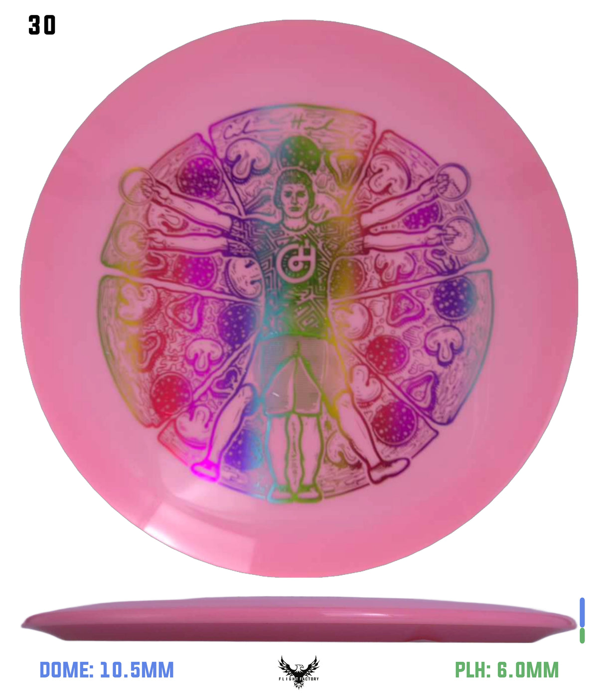 Millennium Sirius Lunar (Glow) Flat Top Draco - Vitruvian Vinny