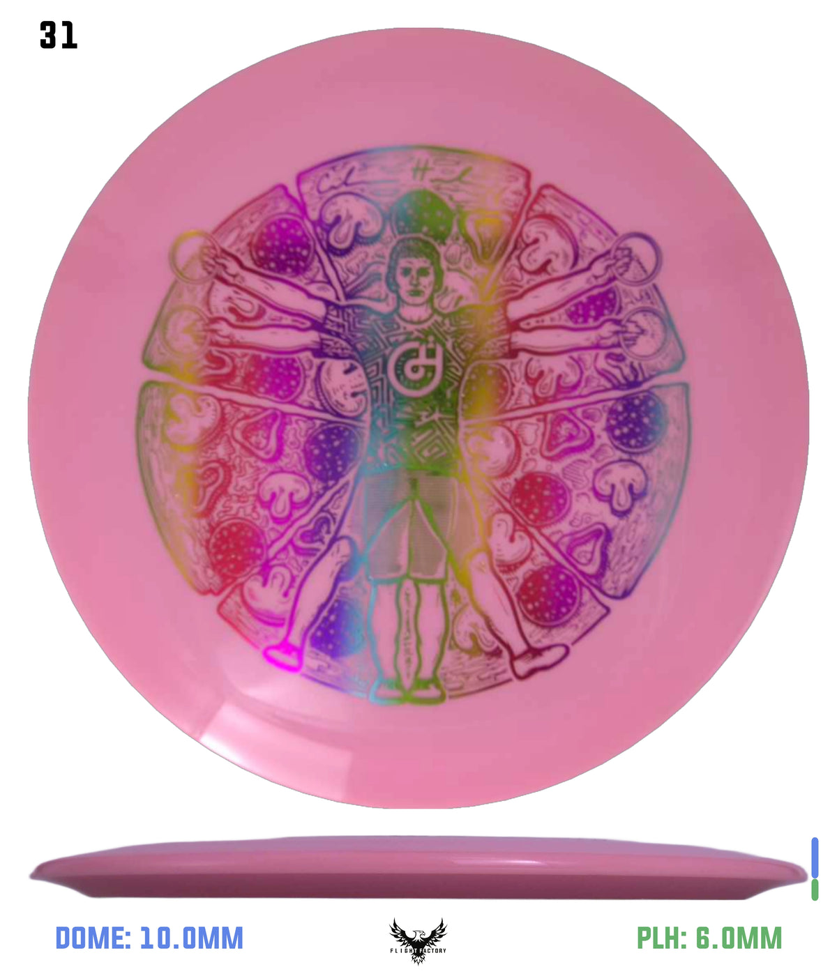 Millennium Sirius Lunar (Glow) Flat Top Draco - Vitruvian Vinny