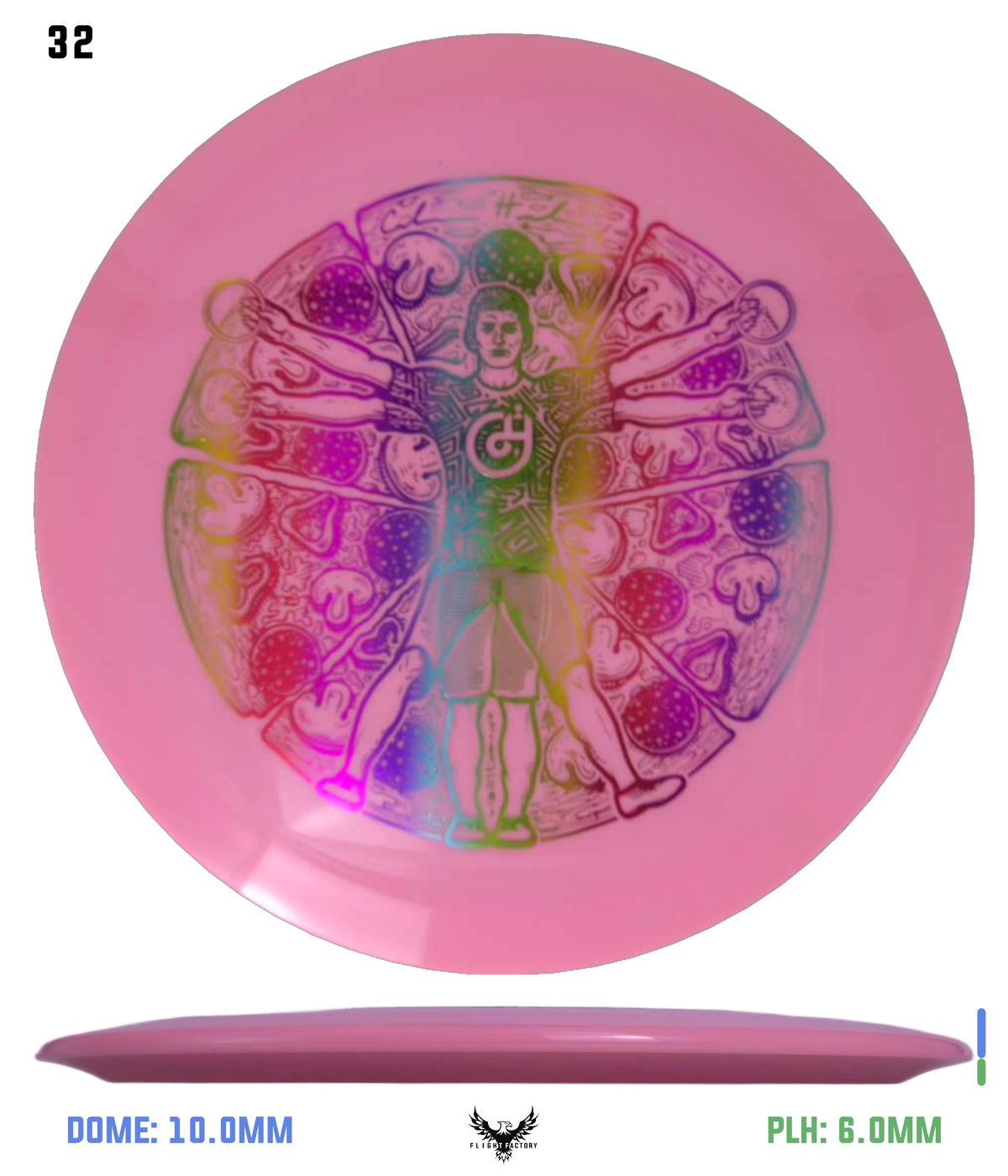 Millennium Sirius Lunar (Glow) Flat Top Draco - Vitruvian Vinny