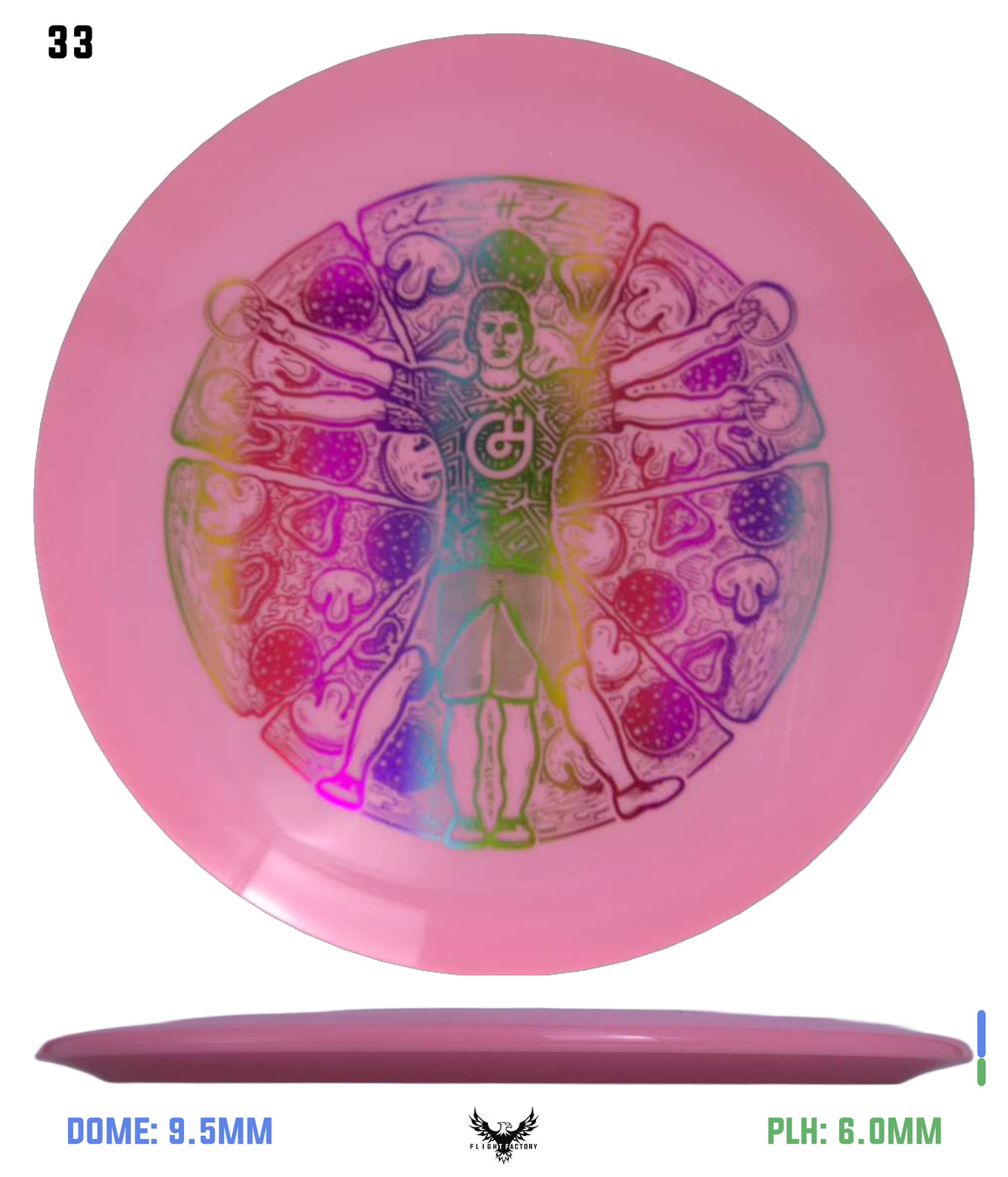 Millennium Sirius Lunar (Glow) Flat Top Draco - Vitruvian Vinny