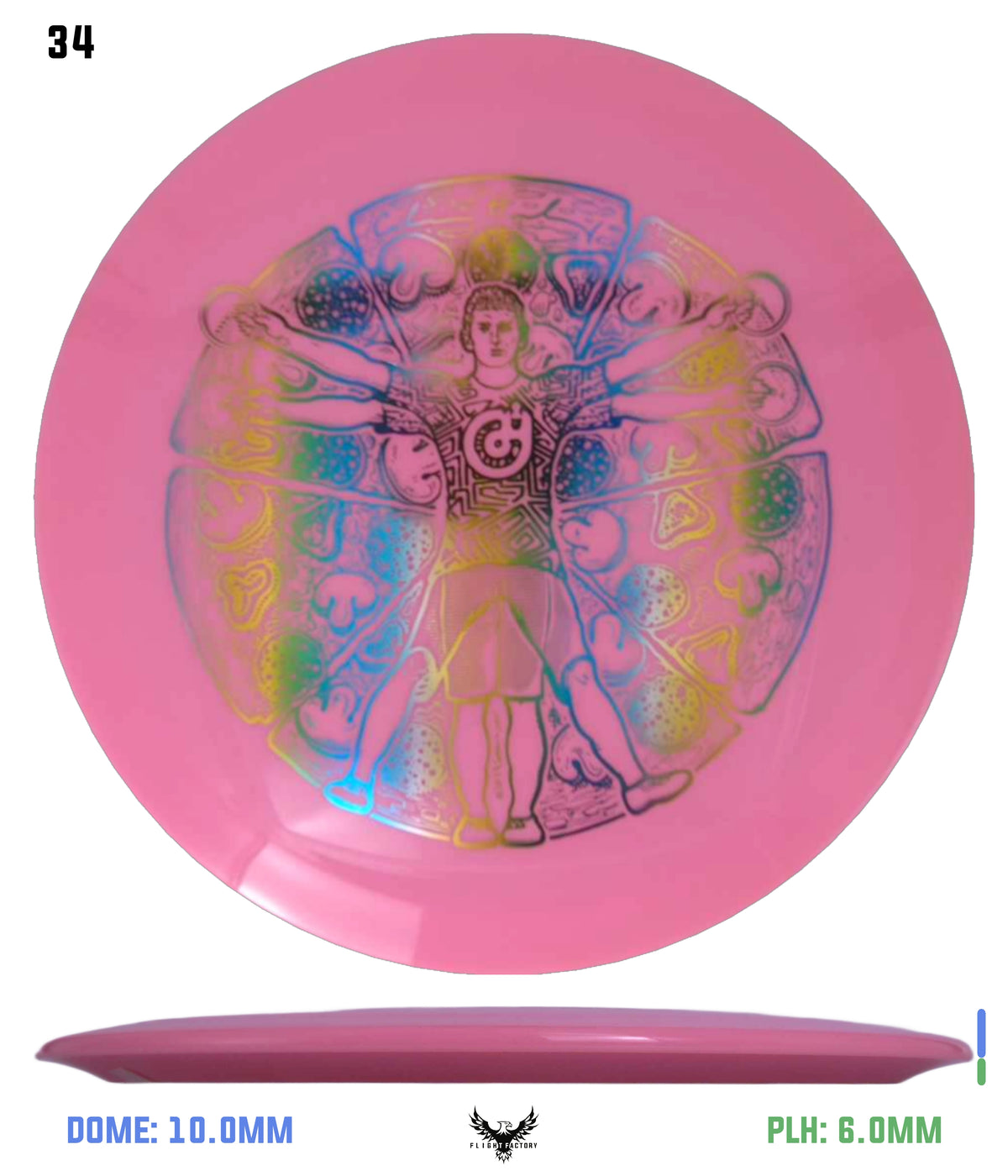 Millennium Sirius Lunar (Glow) Flat Top Draco - Vitruvian Vinny