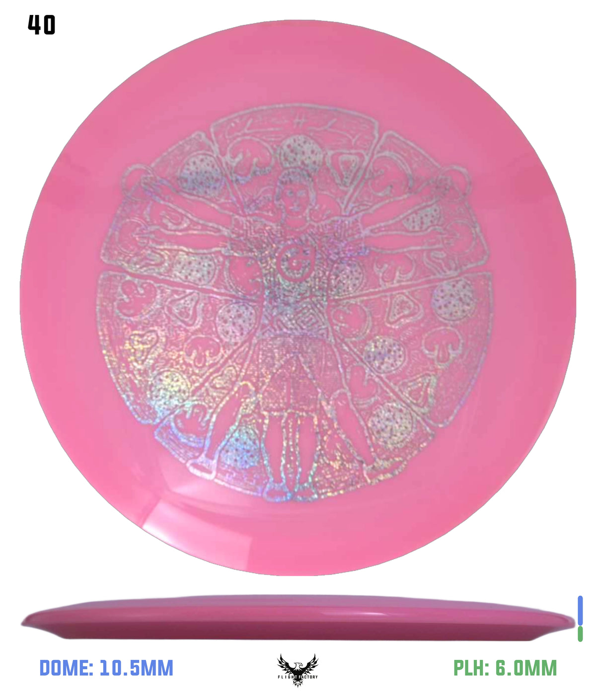 Millennium Sirius Lunar (Glow) Flat Top Draco - Vitruvian Vinny