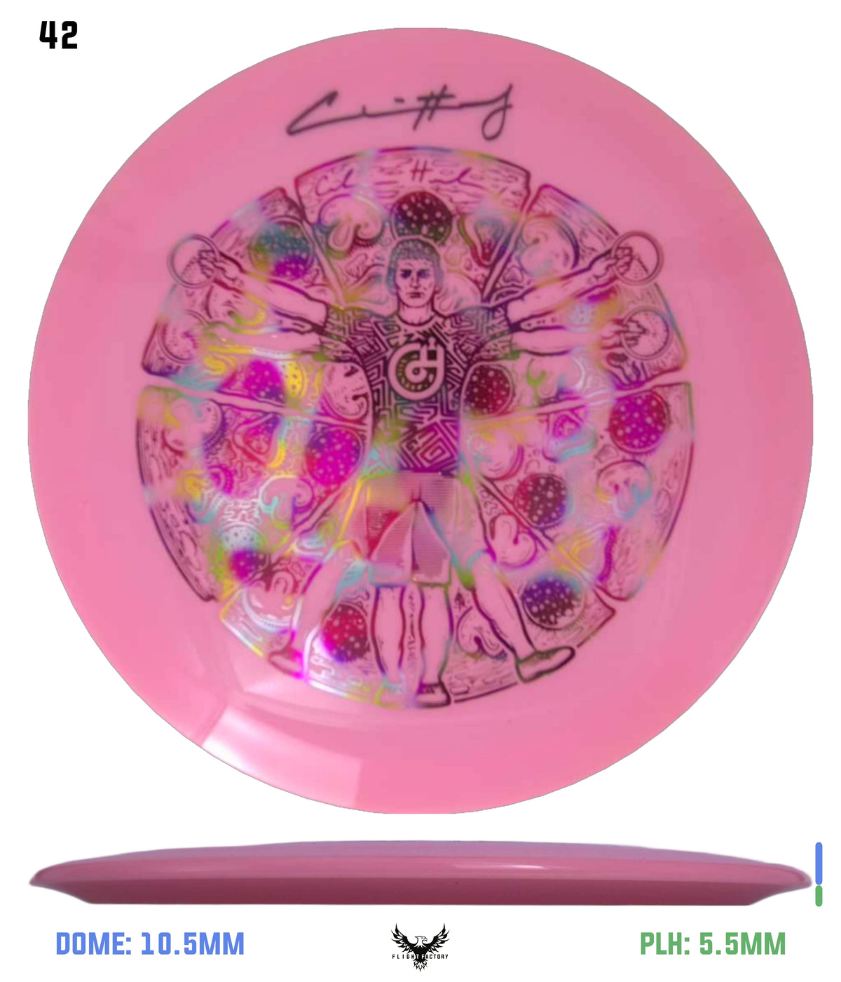 Millennium Sirius Lunar (Glow) Flat Top Draco - Vitruvian Vinny