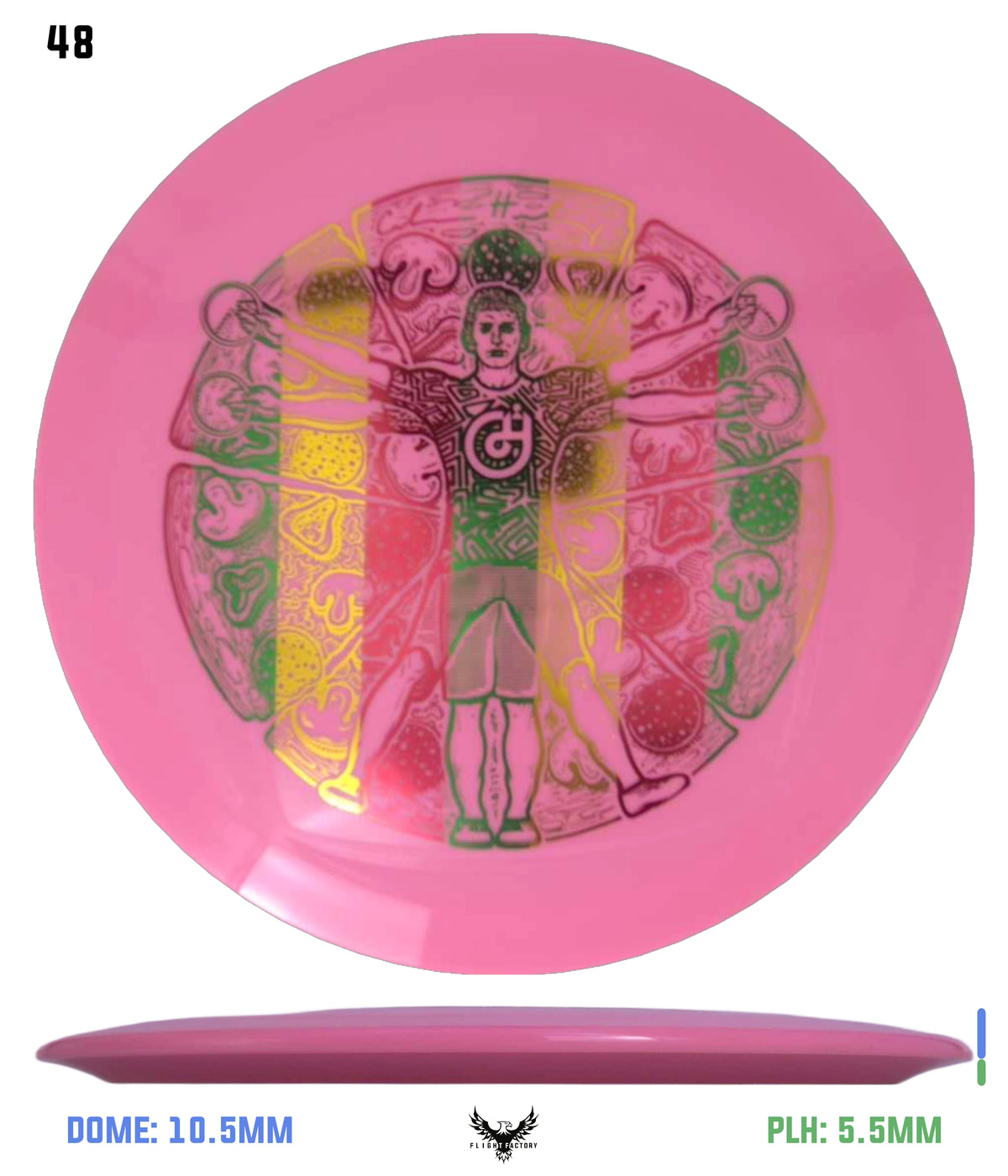 Millennium Sirius Lunar (Glow) Flat Top Draco - Vitruvian Vinny