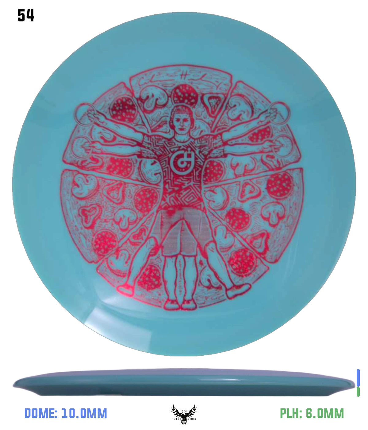 Millennium Sirius Lunar (Glow) Flat Top Draco - Vitruvian Vinny