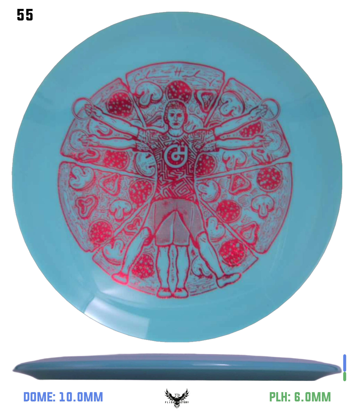 Millennium Sirius Lunar (Glow) Flat Top Draco - Vitruvian Vinny