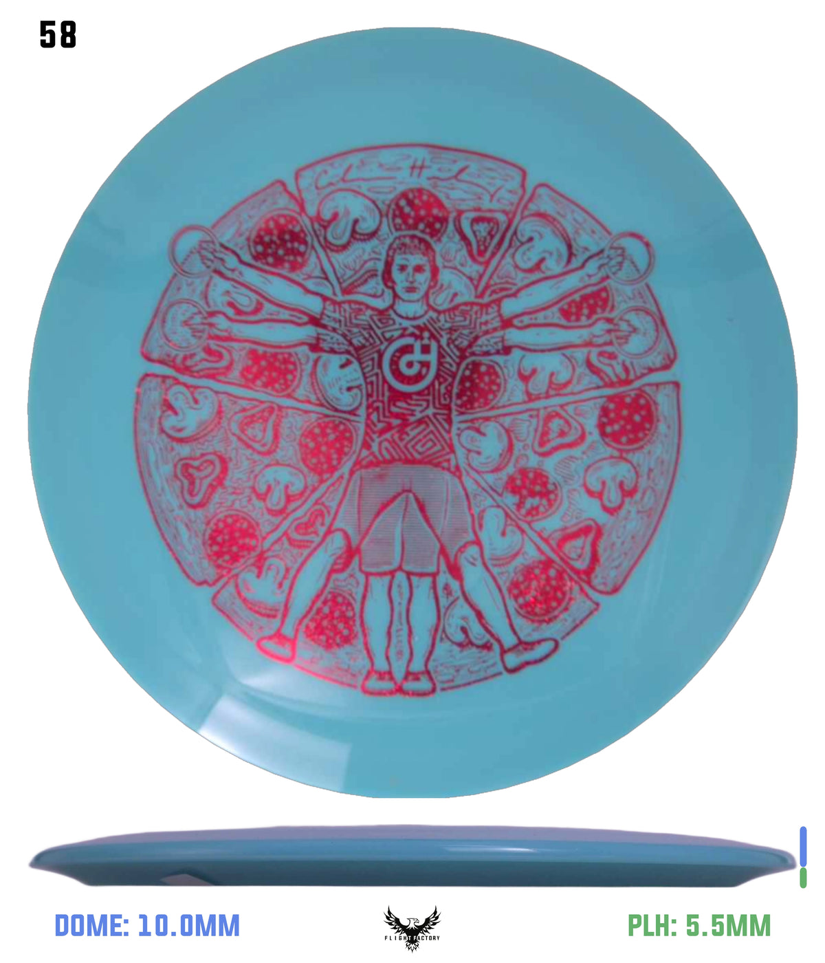 Millennium Sirius Lunar (Glow) Flat Top Draco - Vitruvian Vinny