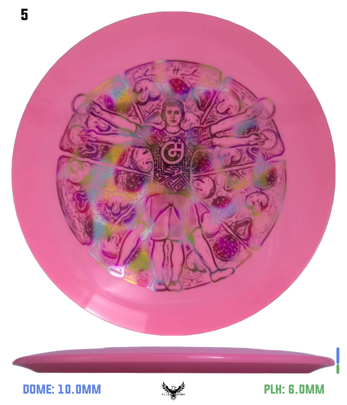 Millennium Sirius Lunar (Glow) Flat Top Draco - Vitruvian Vinny