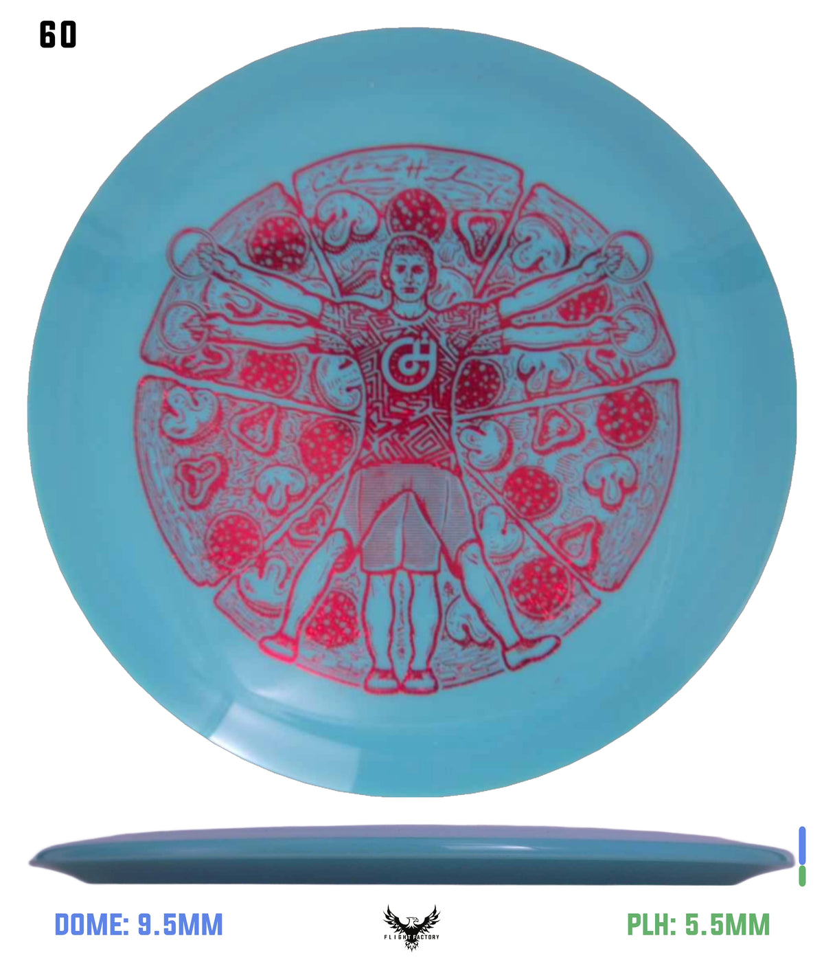 Millennium Sirius Lunar (Glow) Flat Top Draco - Vitruvian Vinny