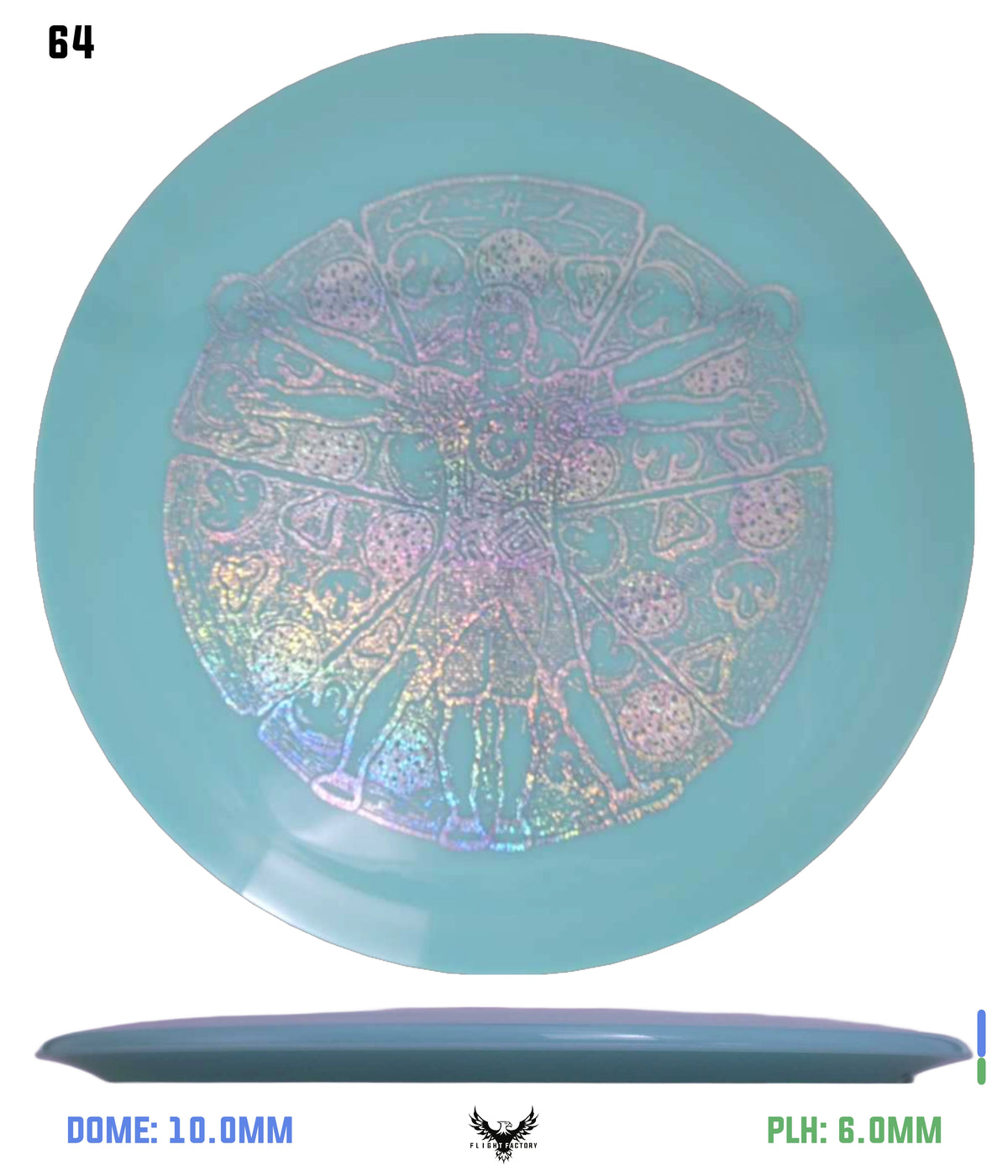 Millennium Sirius Lunar (Glow) Flat Top Draco - Vitruvian Vinny