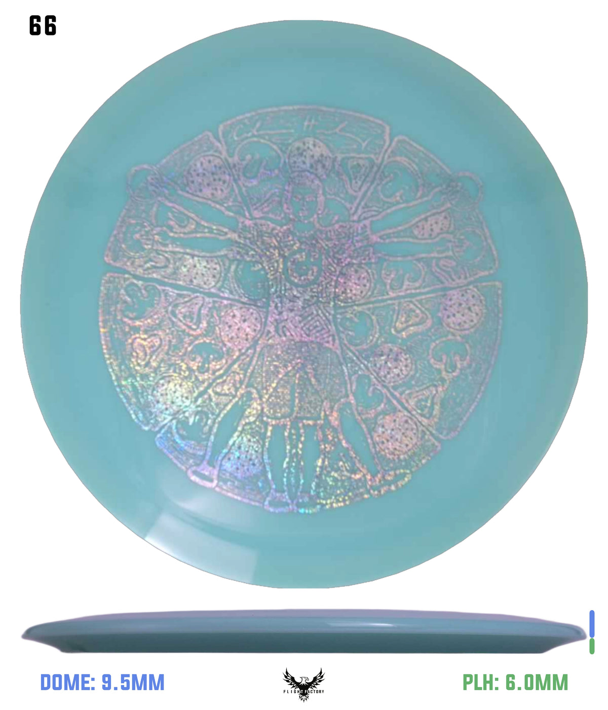 Millennium Sirius Lunar (Glow) Flat Top Draco - Vitruvian Vinny