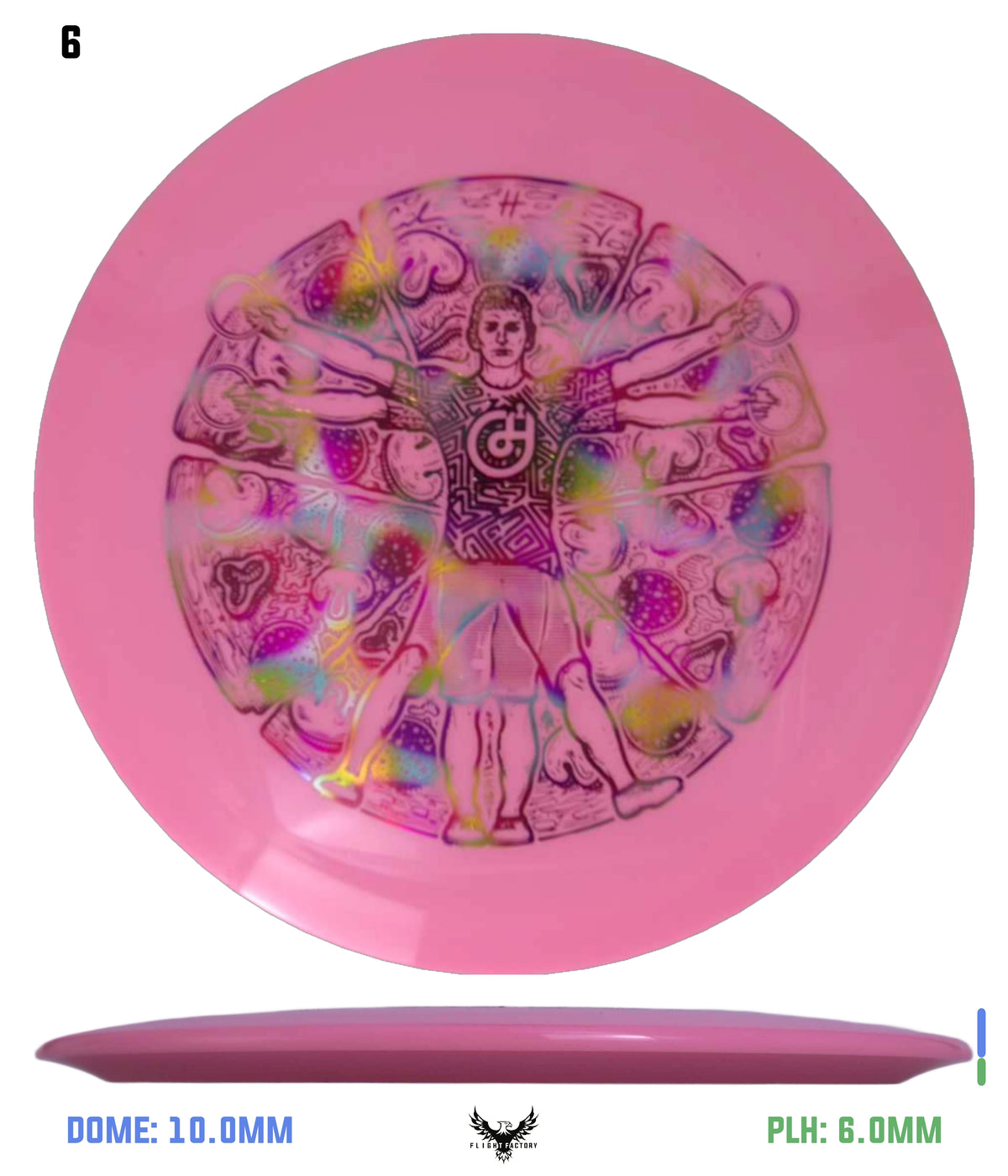 Millennium Sirius Lunar (Glow) Flat Top Draco - Vitruvian Vinny