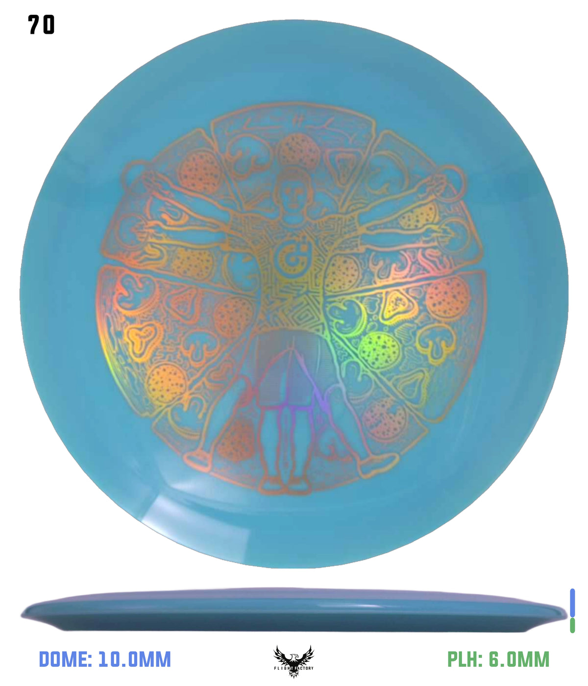 Millennium Sirius Lunar (Glow) Flat Top Draco - Vitruvian Vinny