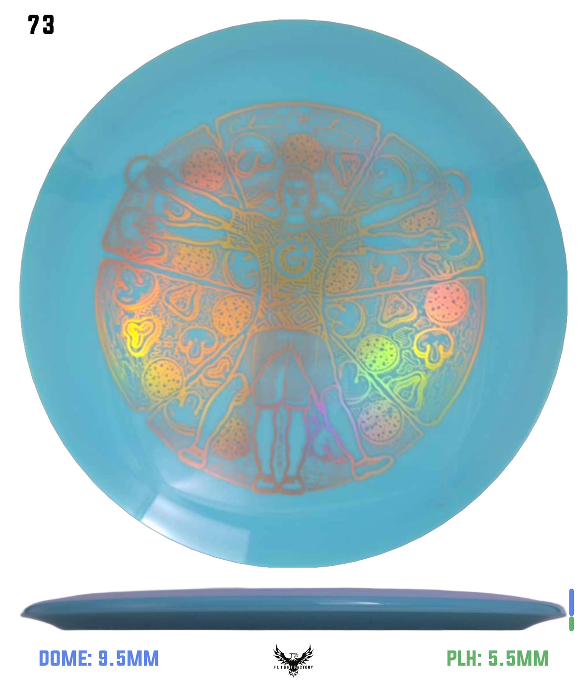 Millennium Sirius Lunar (Glow) Flat Top Draco - Vitruvian Vinny