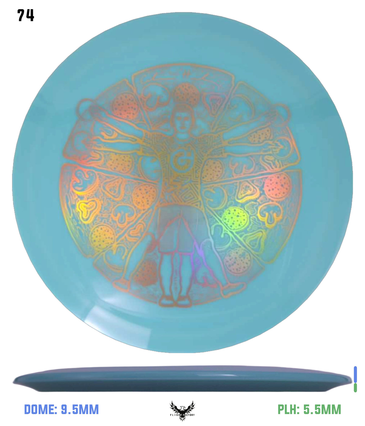 Millennium Sirius Lunar (Glow) Flat Top Draco - Vitruvian Vinny