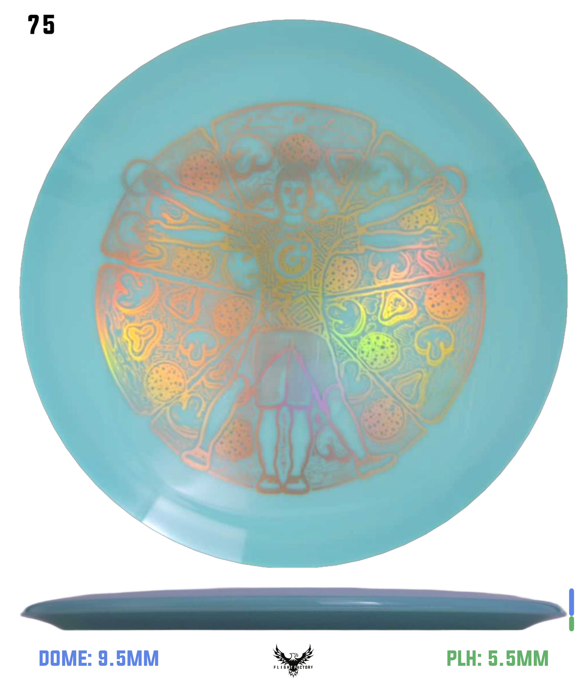 Millennium Sirius Lunar (Glow) Flat Top Draco - Vitruvian Vinny