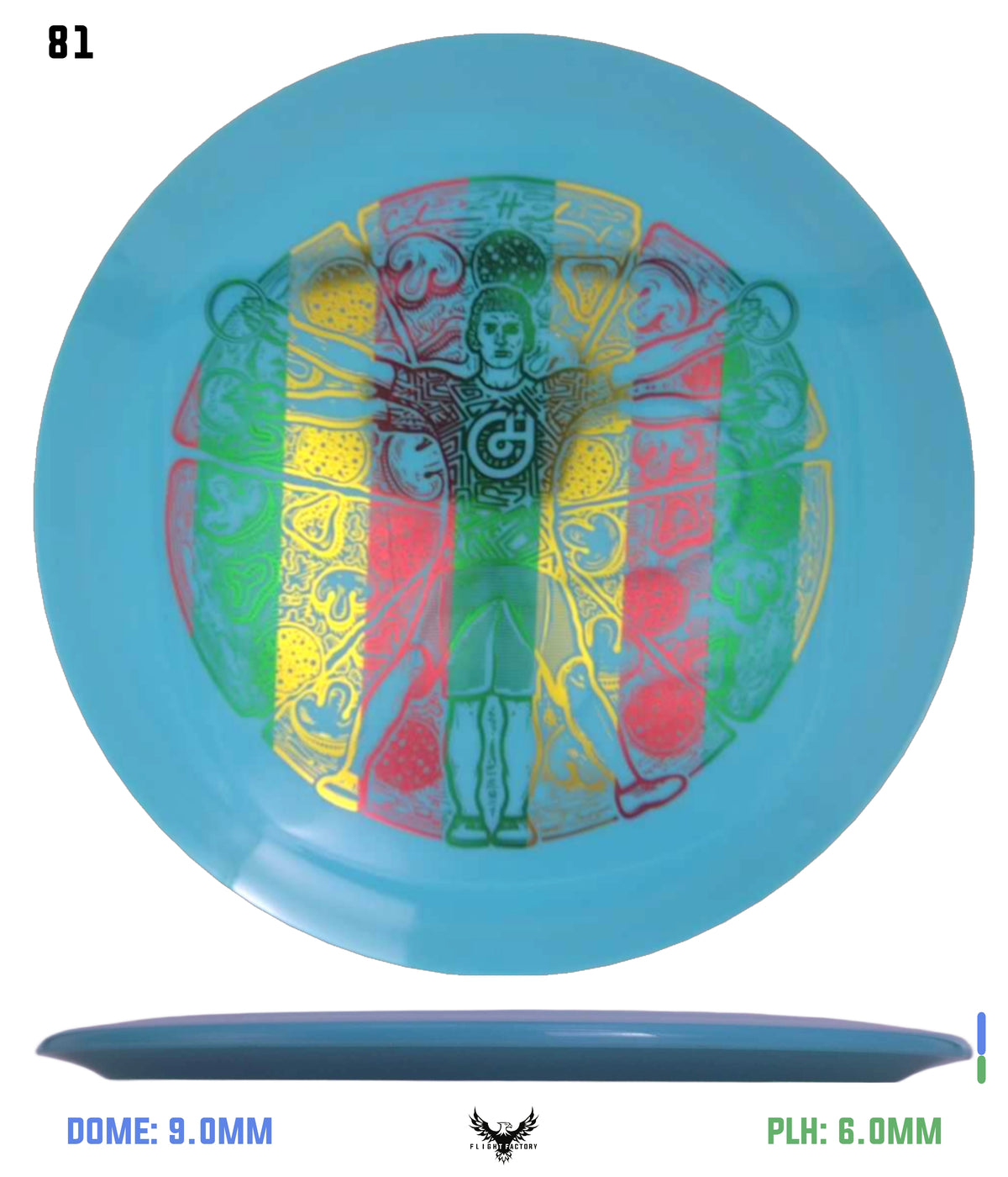 Millennium Sirius Lunar (Glow) Flat Top Draco - Vitruvian Vinny