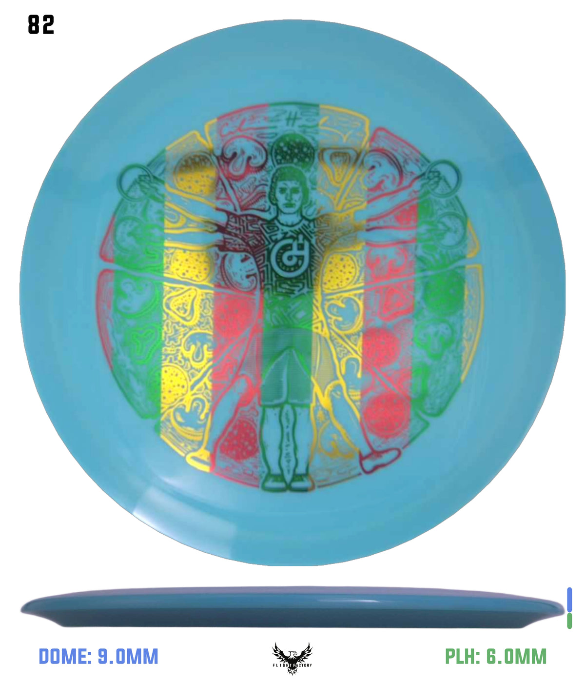 Millennium Sirius Lunar (Glow) Flat Top Draco - Vitruvian Vinny