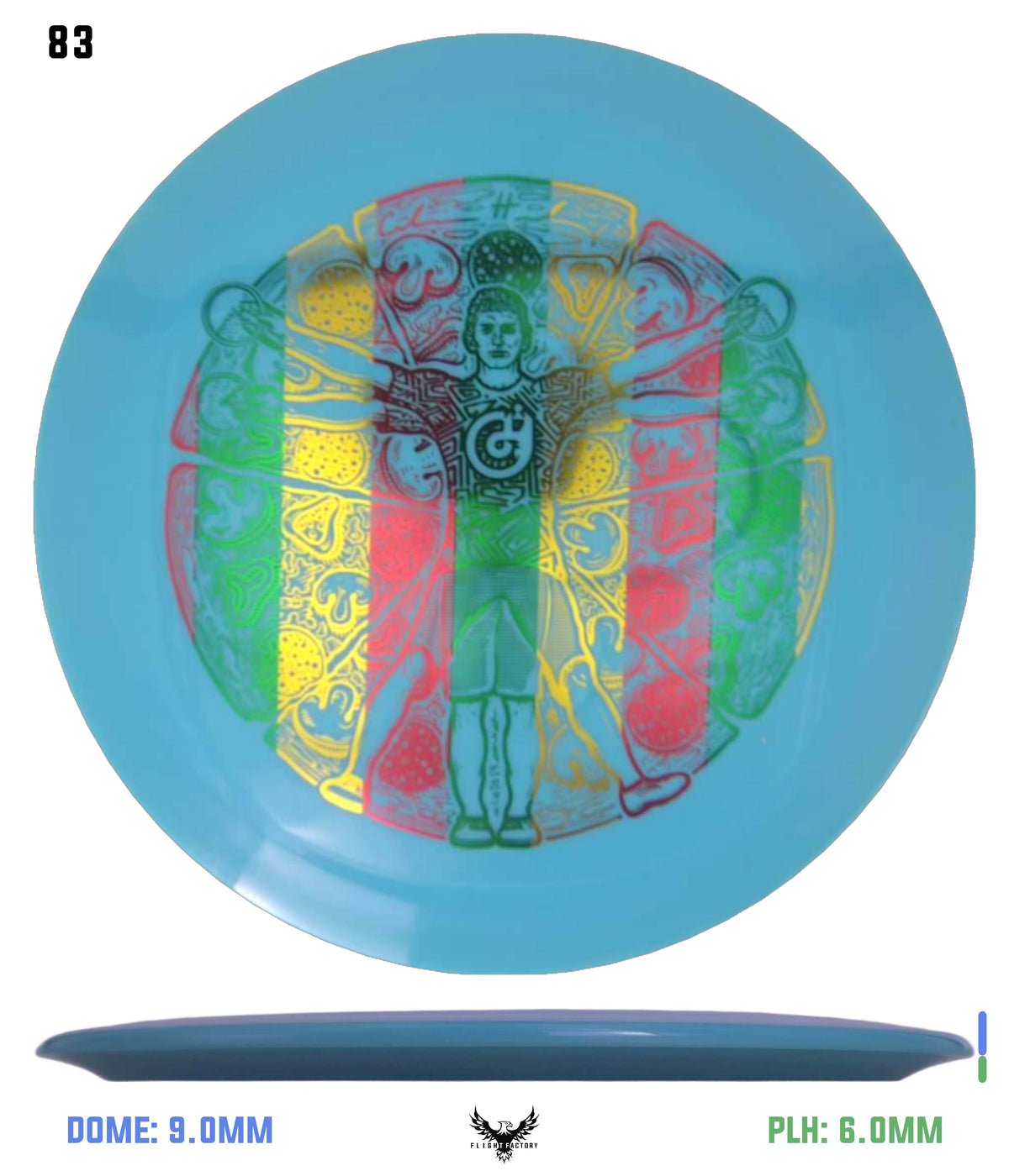 Millennium Sirius Lunar (Glow) Flat Top Draco - Vitruvian Vinny