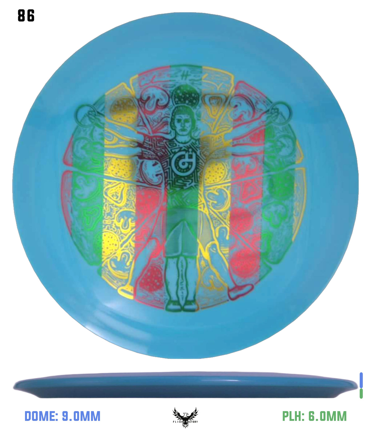 Millennium Sirius Lunar (Glow) Flat Top Draco - Vitruvian Vinny