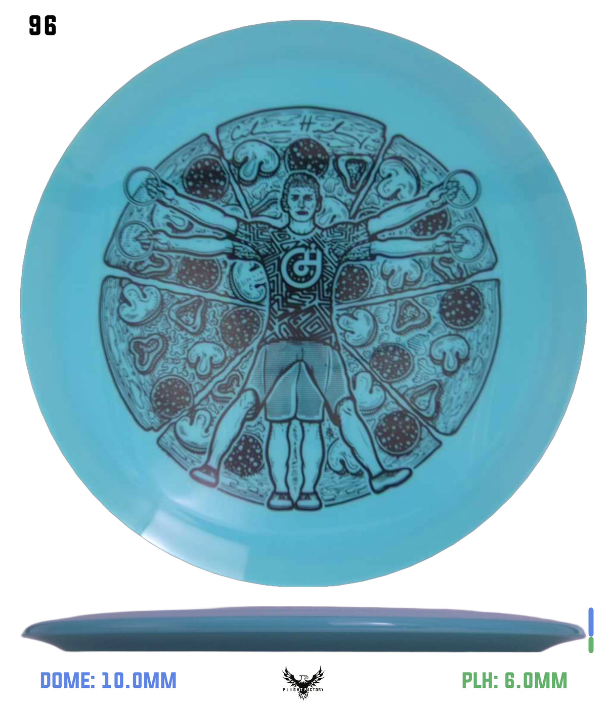 Millennium Sirius Lunar (Glow) Flat Top Draco - Vitruvian Vinny