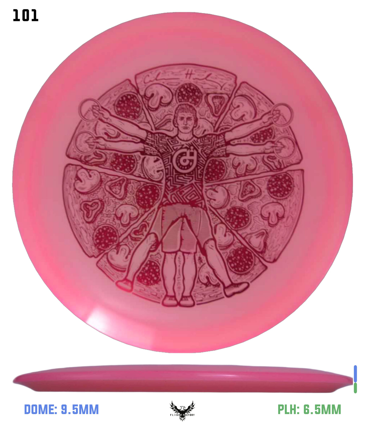 Millennium Quantum Lunar (Glow) Flat Top Vela - Vitruvian Vinny