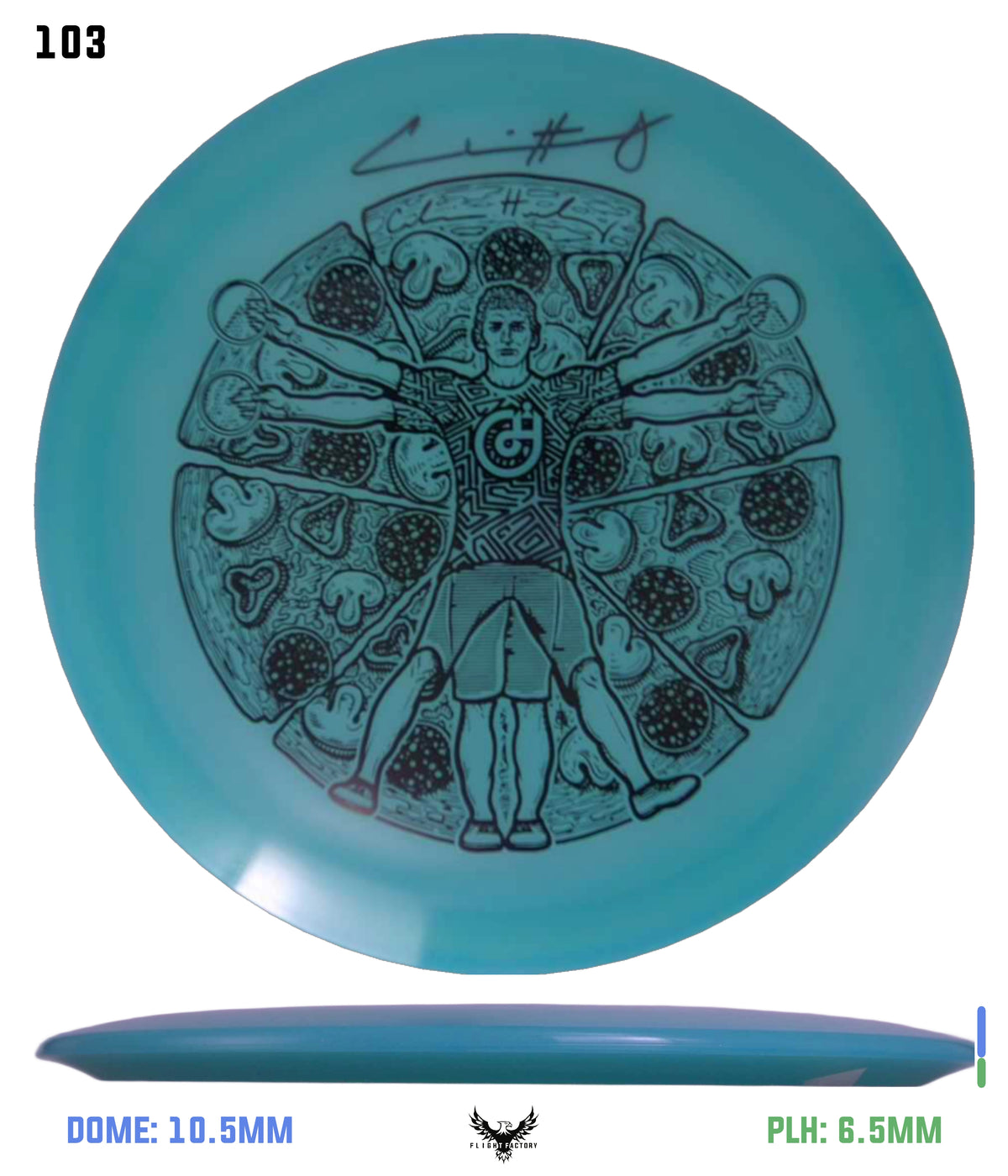 Millennium Quantum Lunar (Glow) Flat Top Vela - Vitruvian Vinny